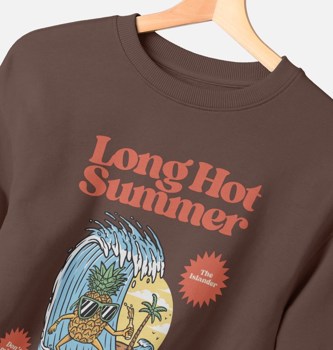 Long Hot Summer  - Women's oversized sweatshirt - The Islander