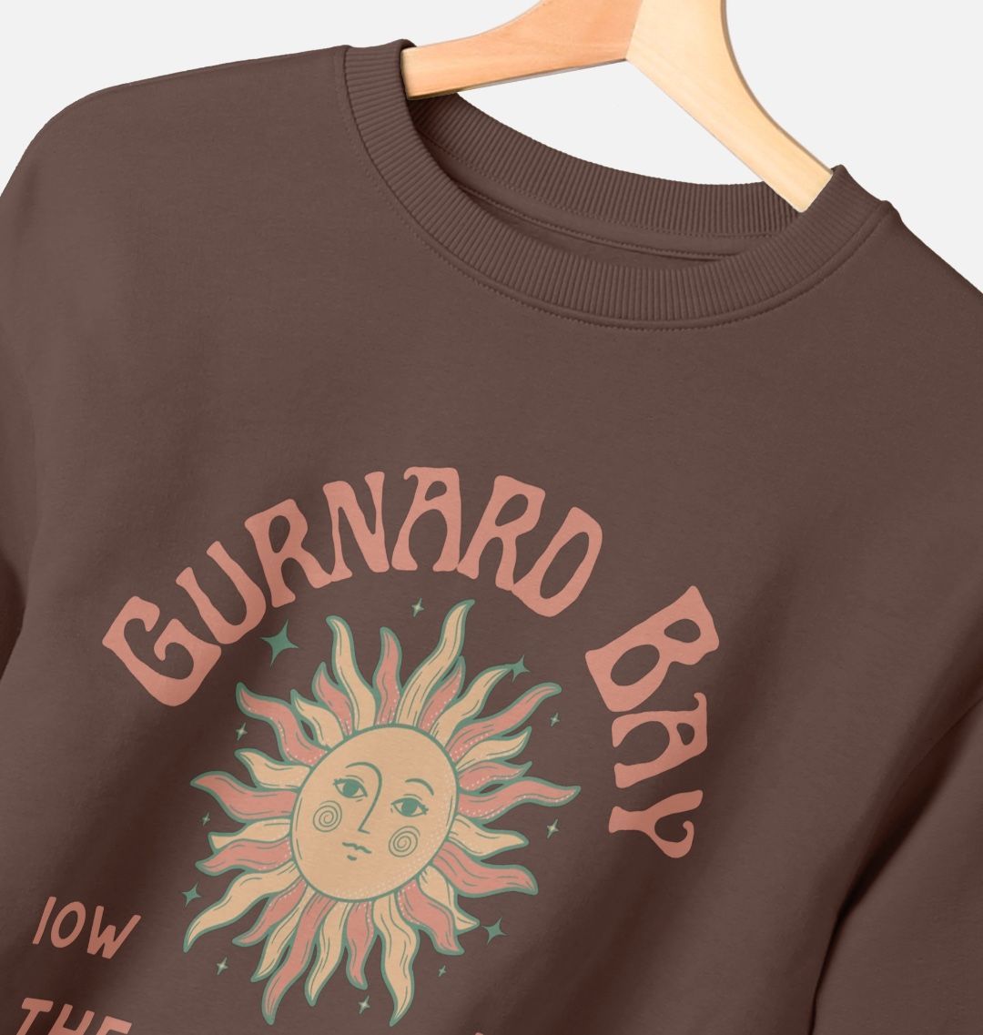 Gurnard Bay- Women's oversized sweatshirt - Sunshine and stars - The Islander