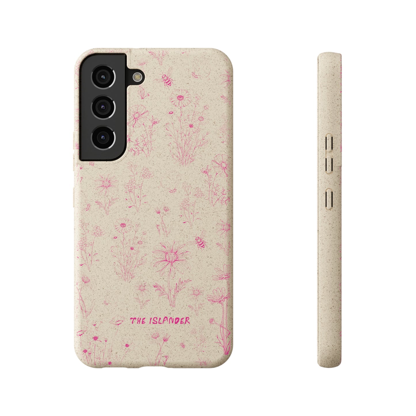 Wild Flowers - Biodegradable Phone Case - Made from Natural Materials