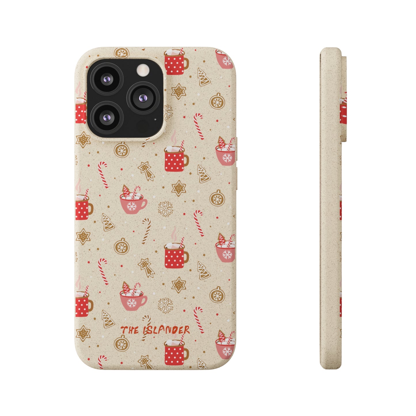 Christmas Cookies - Biodegradable Phone Case - Made from Natural Materials