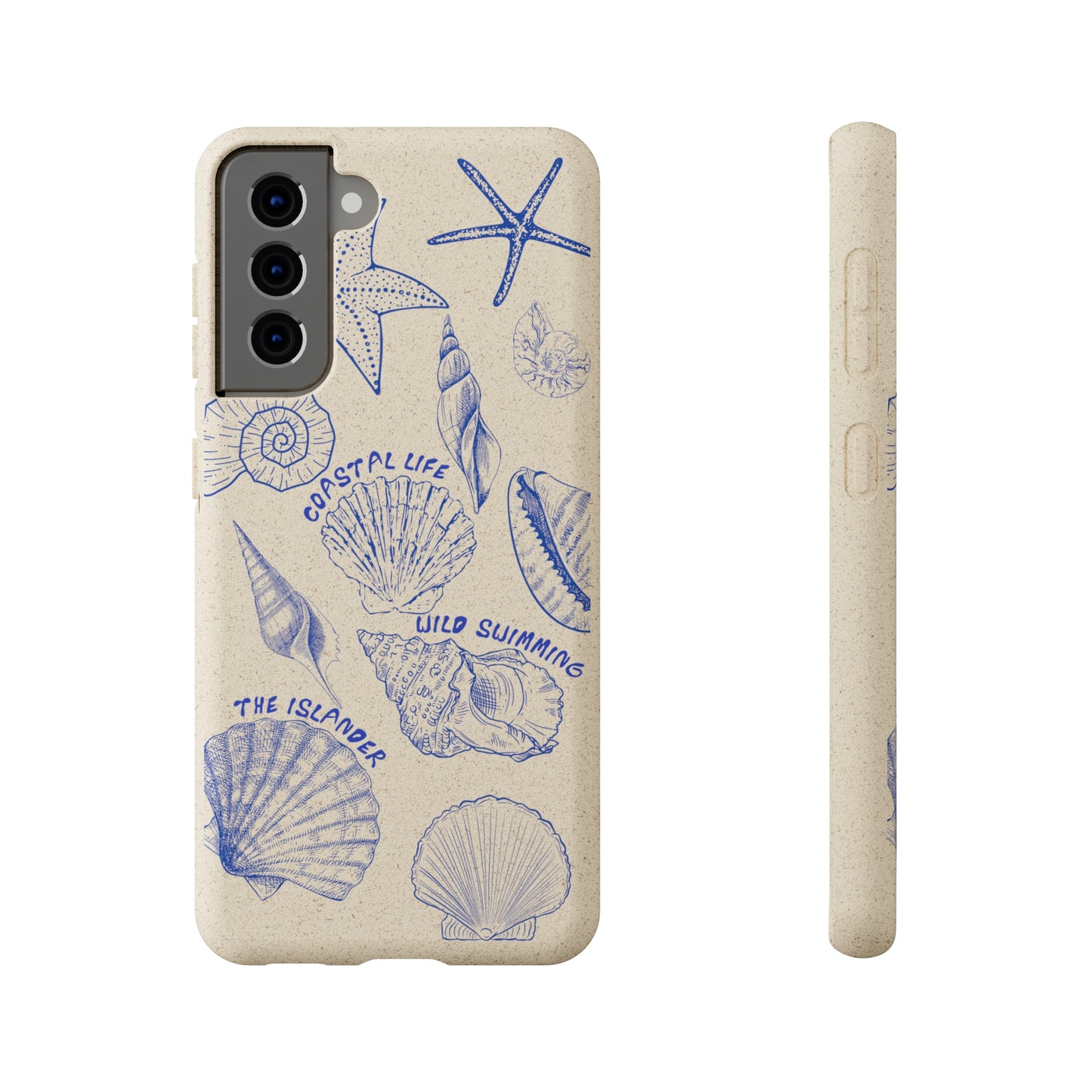 Wild Swimming Shells - Biodegradable Phone Case - Made from Natural Materials