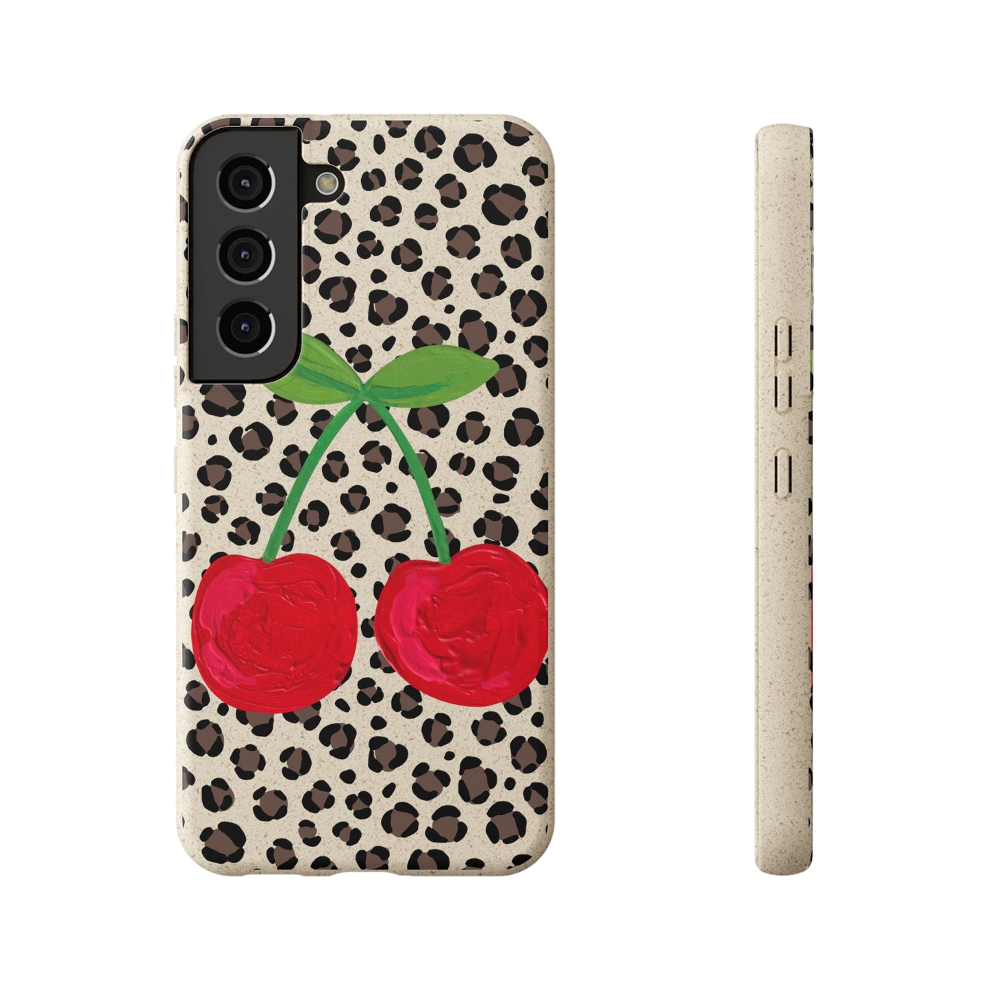 Fresh Cherries - Biodegradable Phone Case - Made from Natural Materials