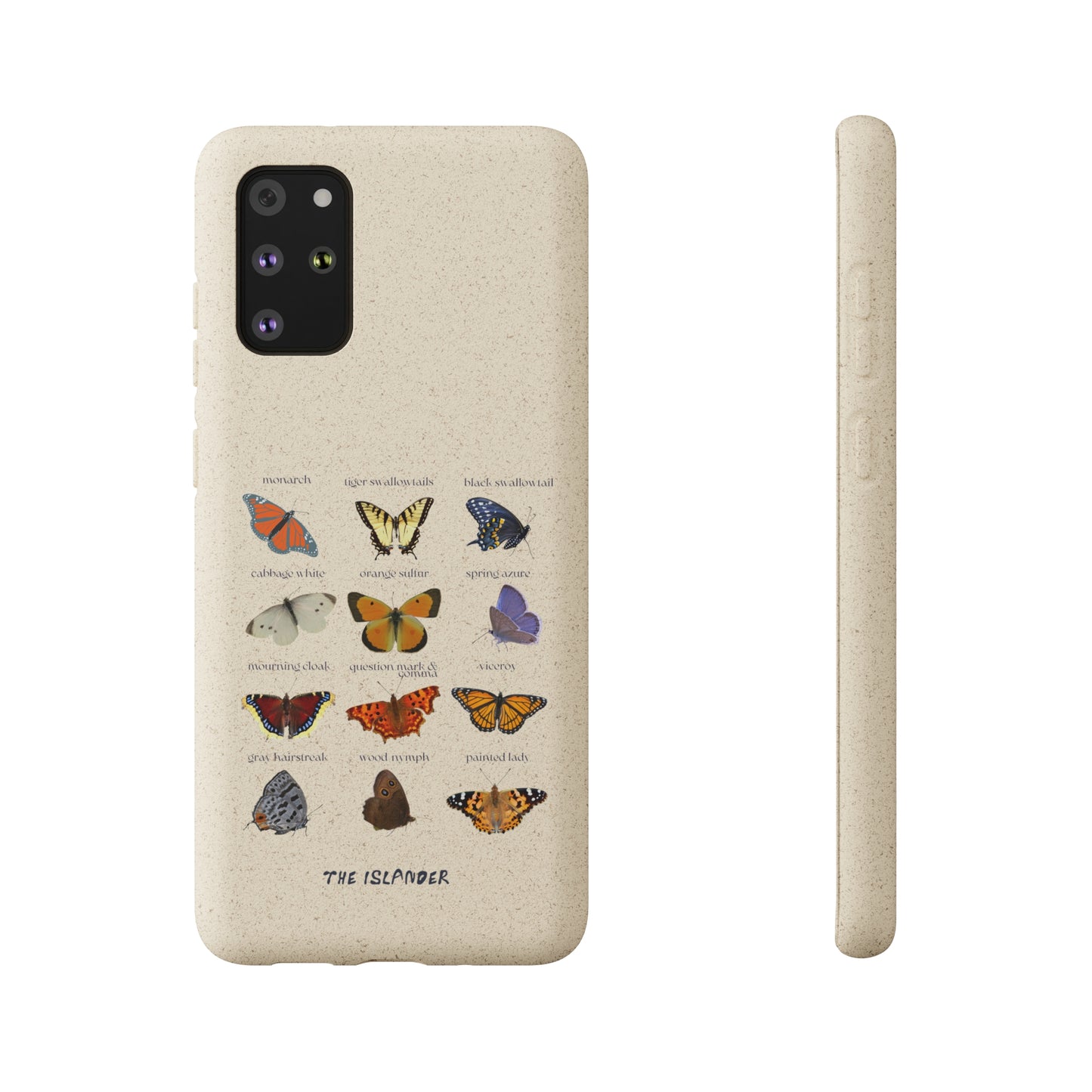 Butterflies  - Biodegradable Phone Case - Made from Natural Materials