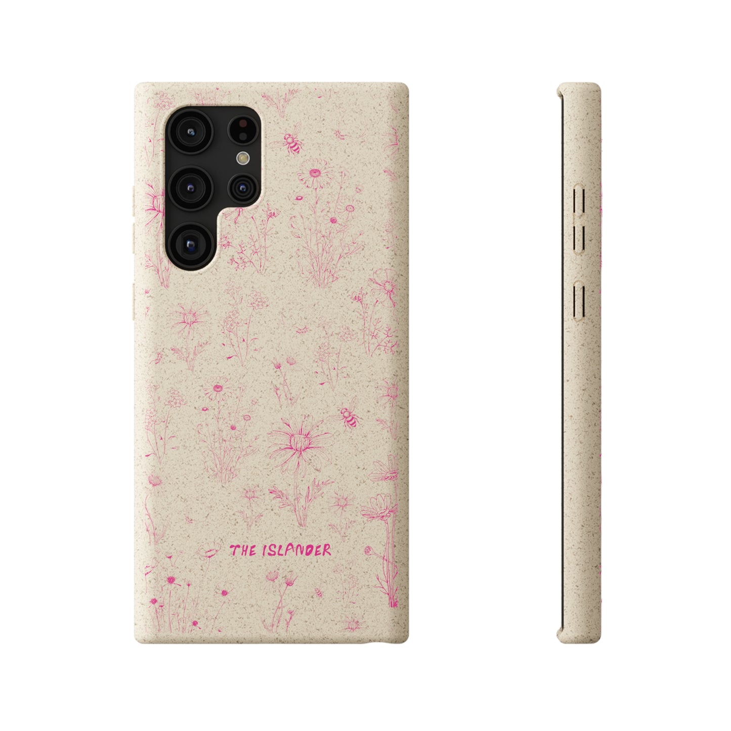 Wild Flowers - Biodegradable Phone Case - Made from Natural Materials