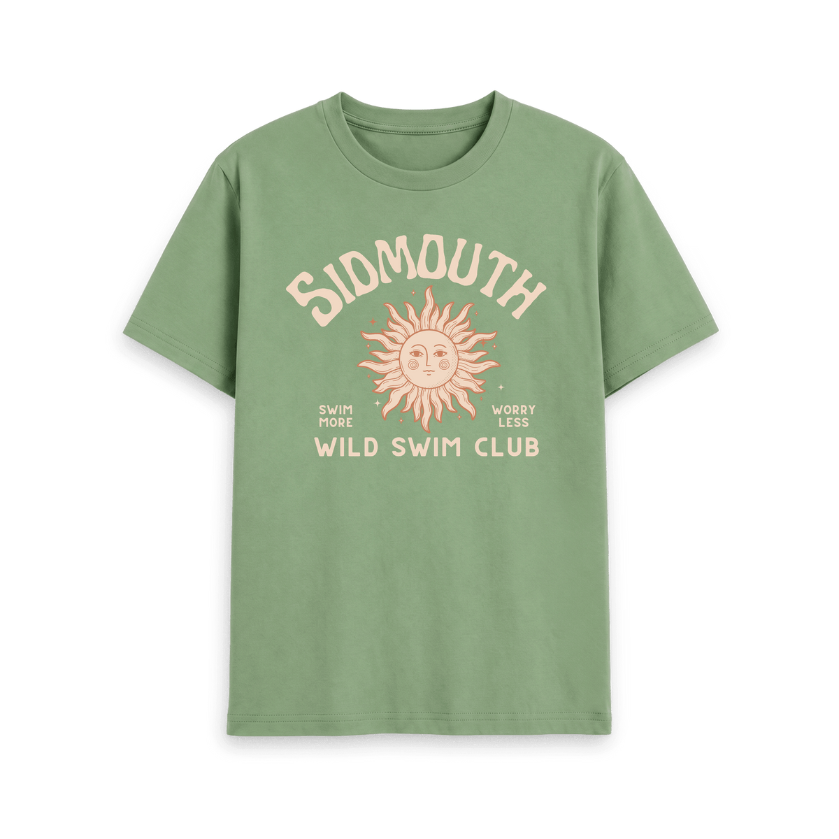 Sage Printed T-shirt Front