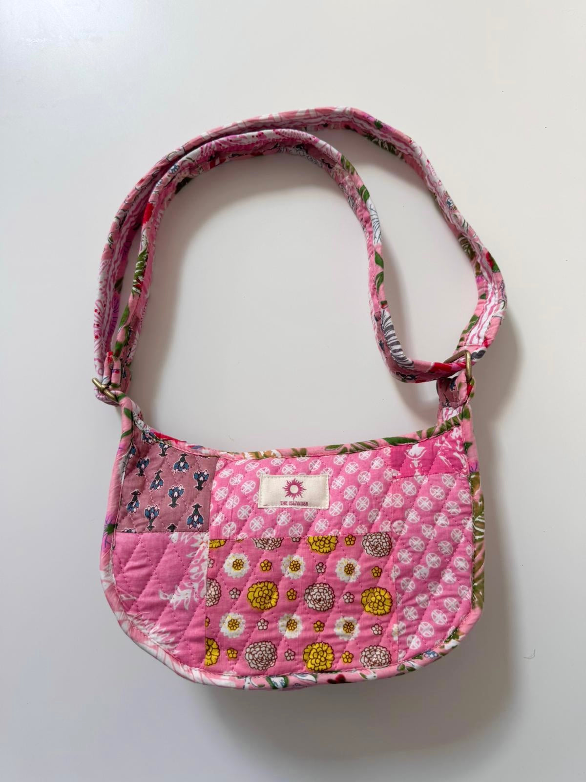 Baby Pink Patchwork Side Mini