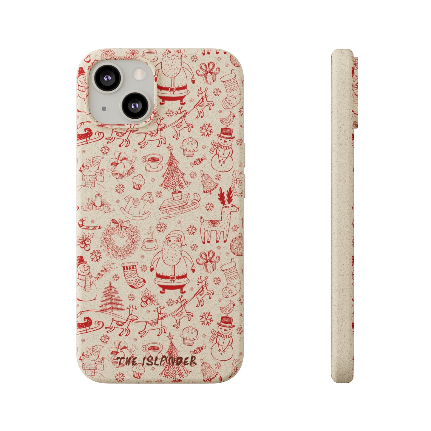 Christmas Wonderland  - Biodegradable Phone Case - Made from Natural Materials