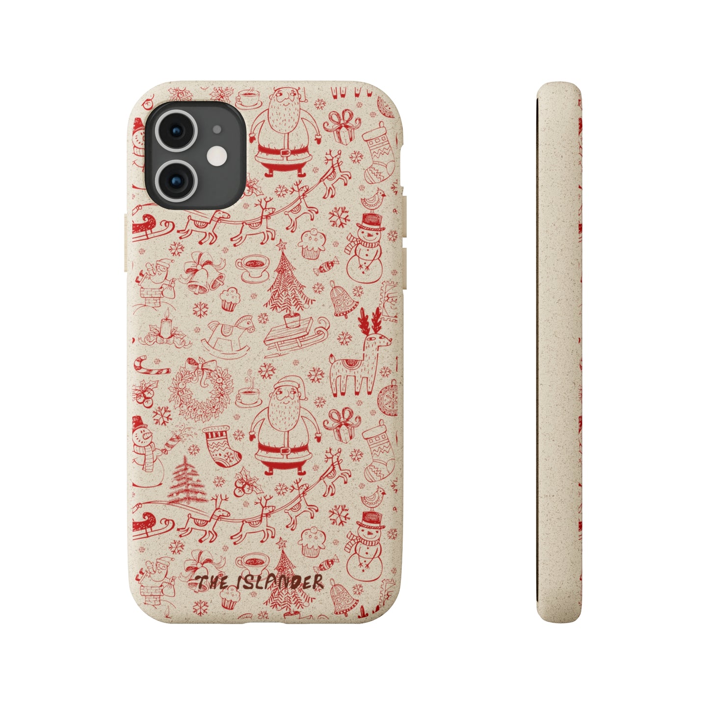 Christmas Wonderland  - Biodegradable Phone Case - Made from Natural Materials