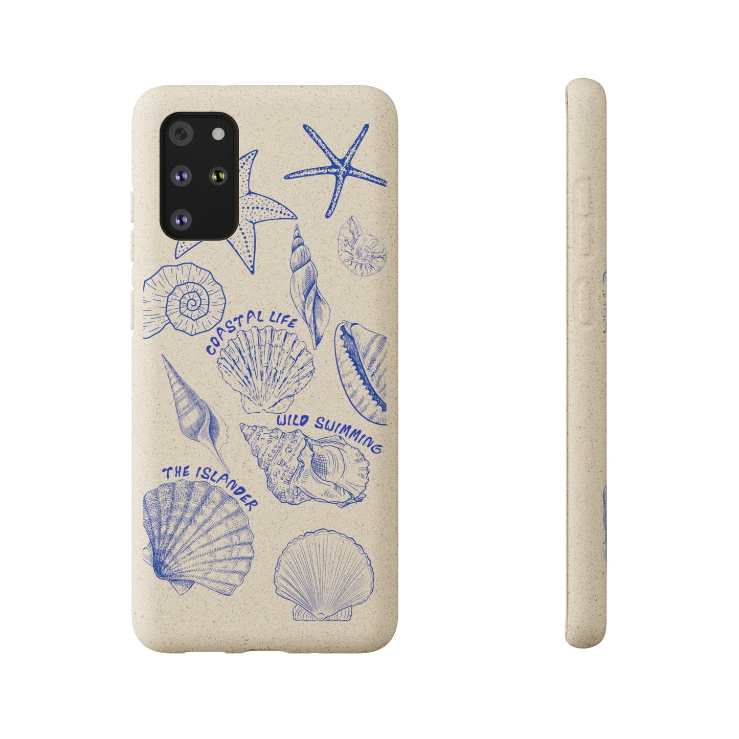 Wild Swimming Shells - Biodegradable Phone Case - Made from Natural Materials