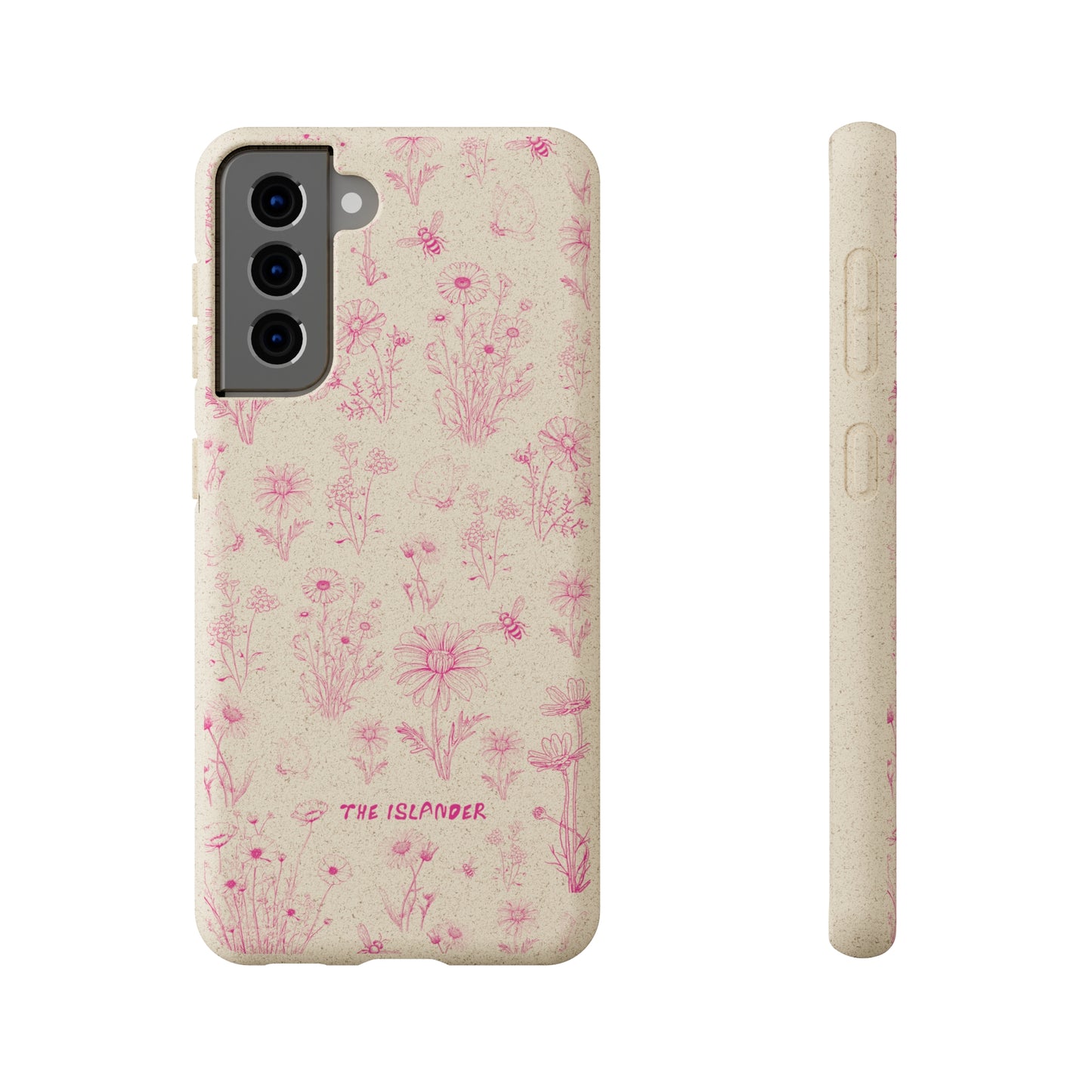 Wild Flowers - Biodegradable Phone Case - Made from Natural Materials