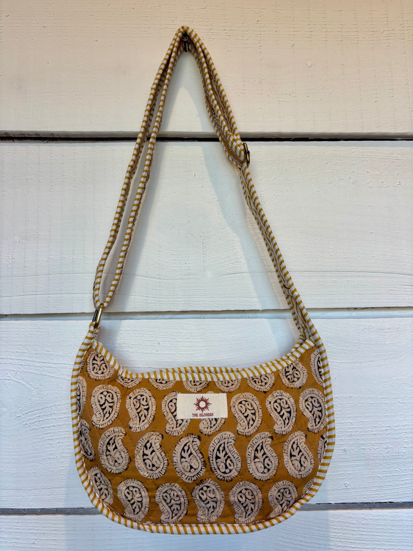 Beige Paisley Side Mini