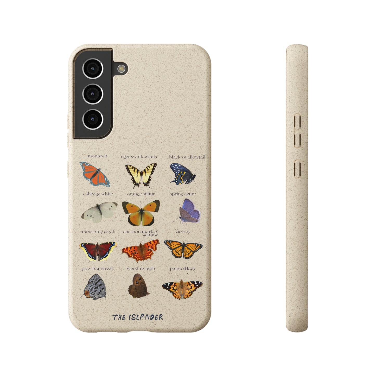 Butterflies  - Biodegradable Phone Case - Made from Natural Materials