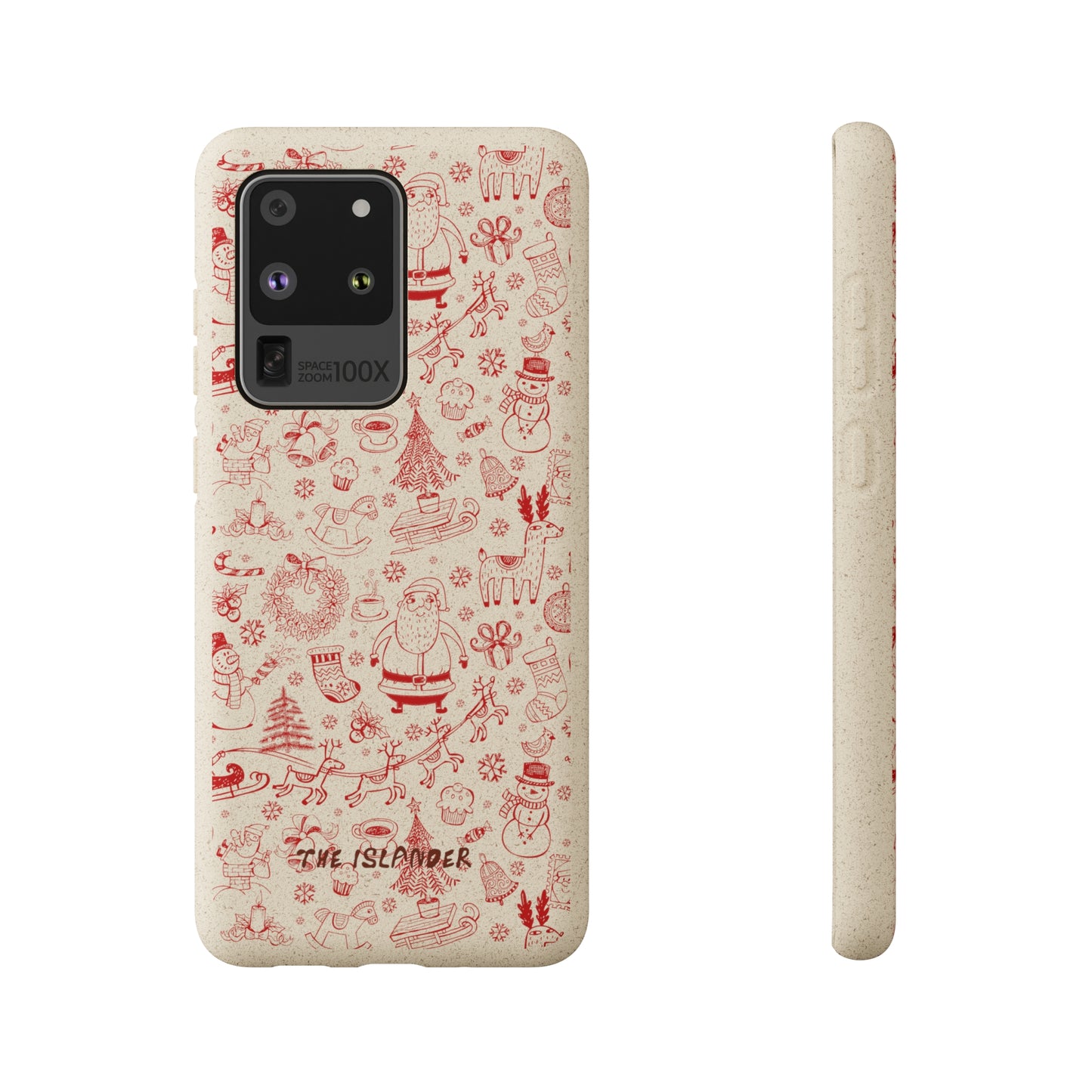 Christmas Wonderland  - Biodegradable Phone Case - Made from Natural Materials