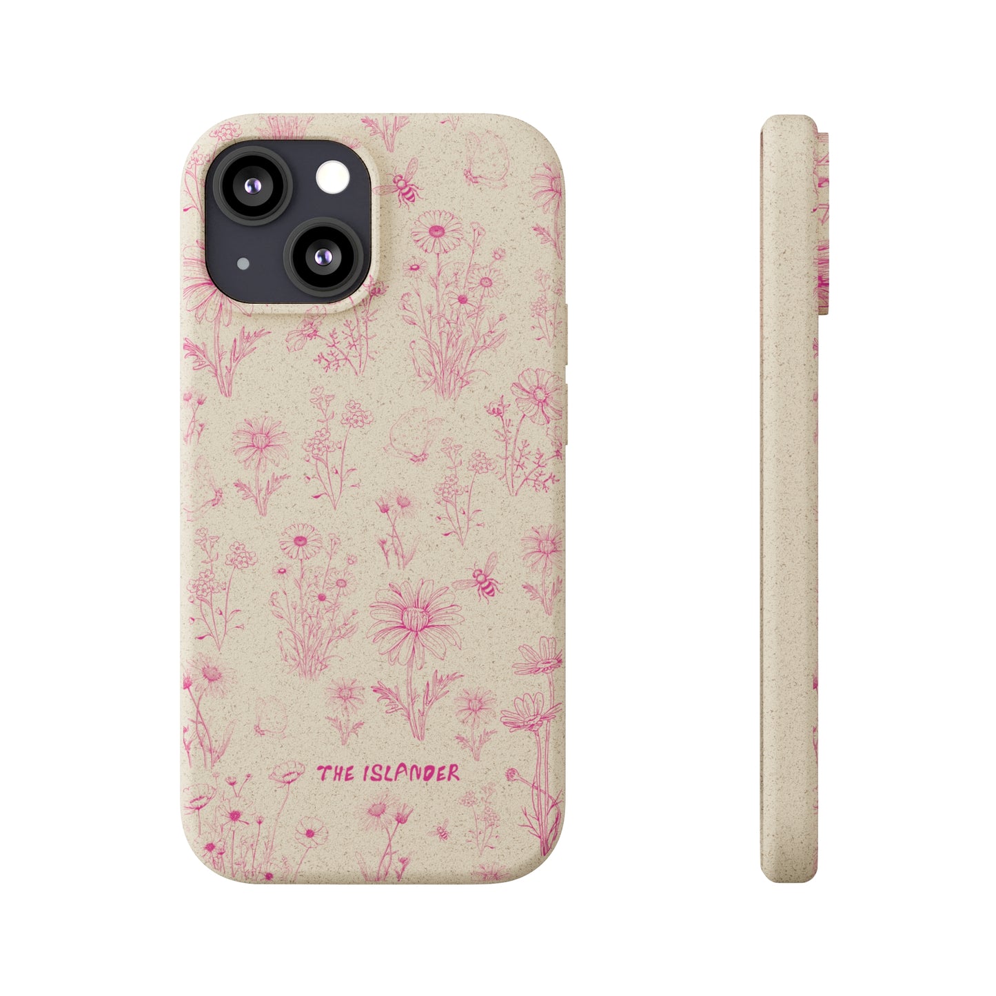 Wild Flowers - Biodegradable Phone Case - Made from Natural Materials