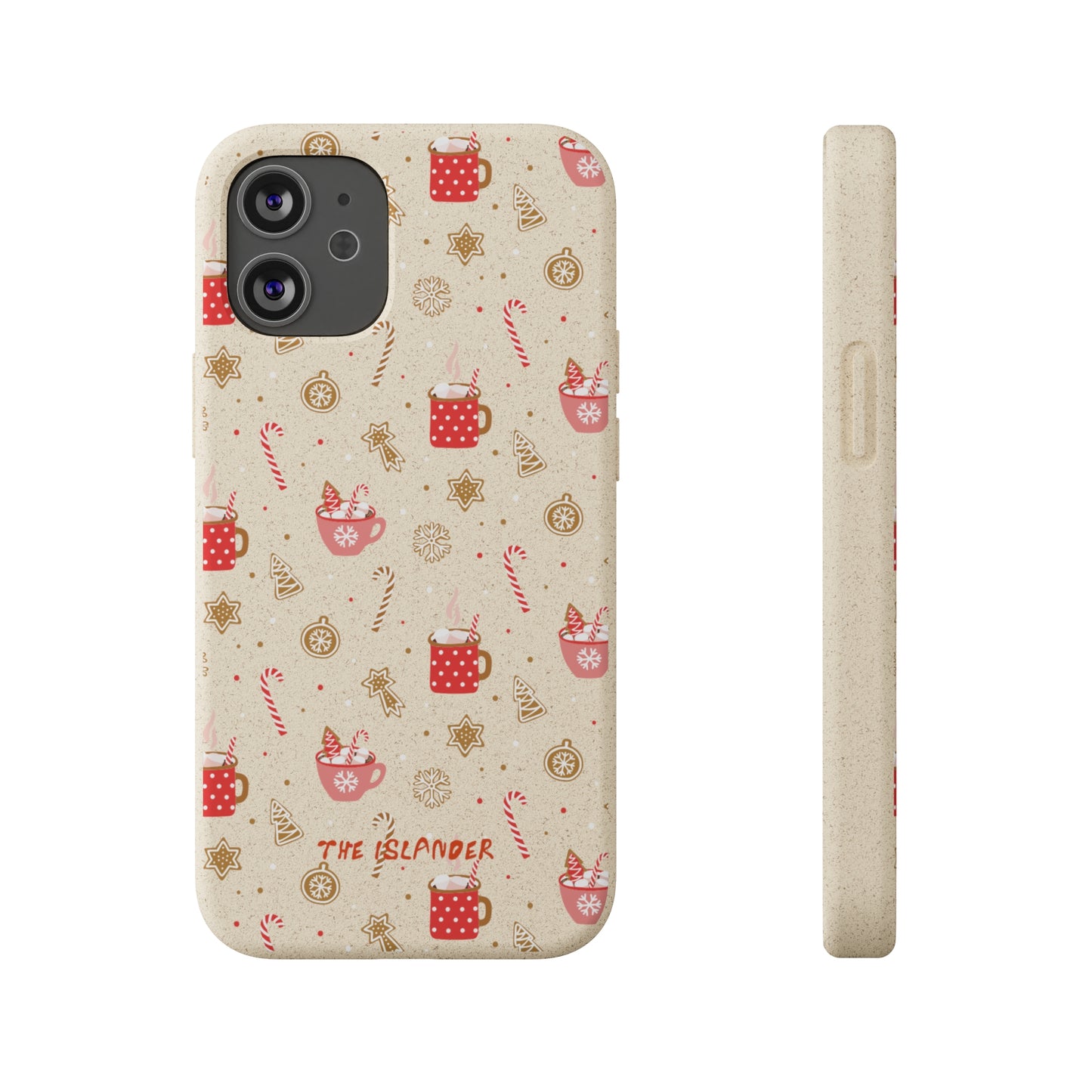 Christmas Cookies - Biodegradable Phone Case - Made from Natural Materials