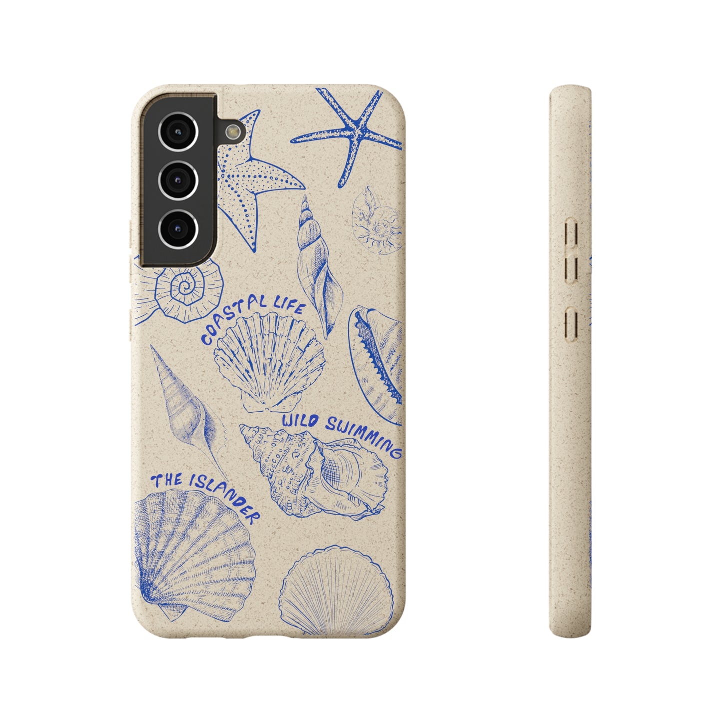 Wild Swimming Shells - Biodegradable Phone Case - Made from Natural Materials