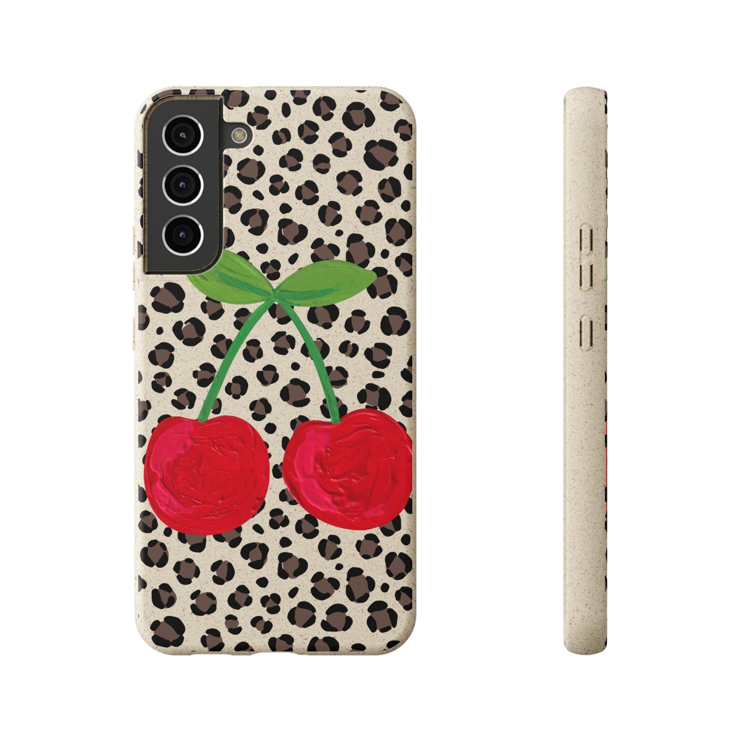 Fresh Cherries - Biodegradable Phone Case - Made from Natural Materials