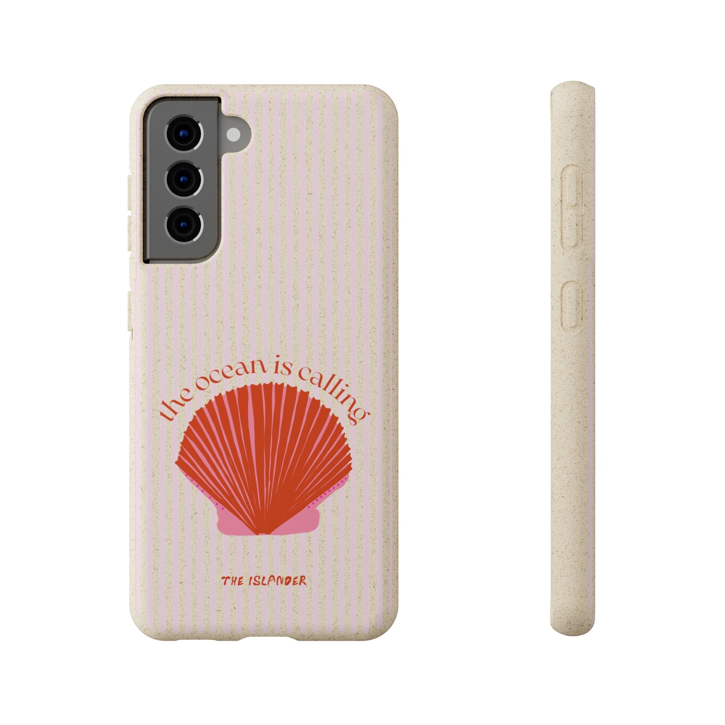 The Ocean Is Calling  - Biodegradable Phone Case - Made from Natural Materials