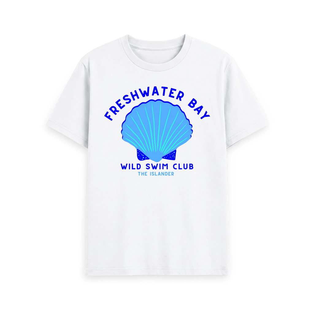 White Printed T-shirt Front
