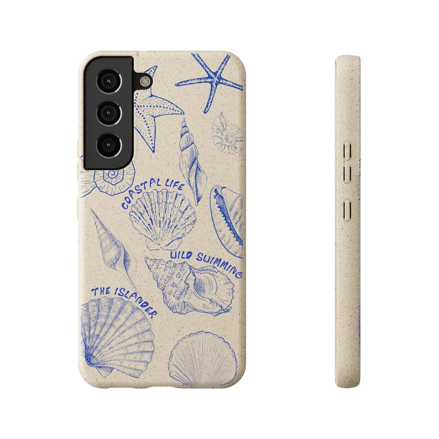 Wild Swimming Shells - Biodegradable Phone Case - Made from Natural Materials