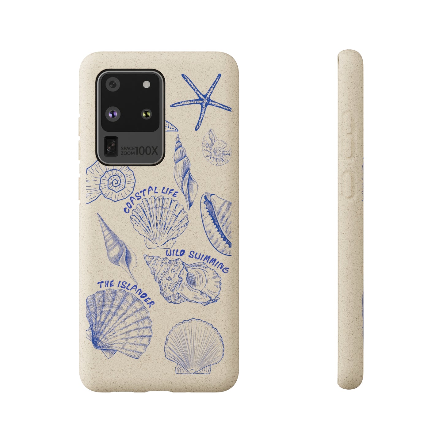 Wild Swimming Shells - Biodegradable Phone Case - Made from Natural Materials