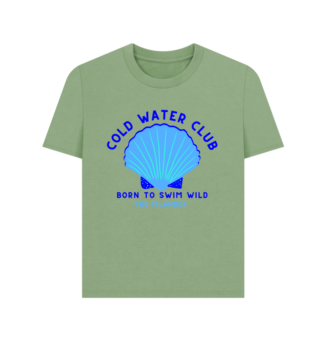 Sage Cold Water Club - Blue Wild Swim - Women's T Shirt