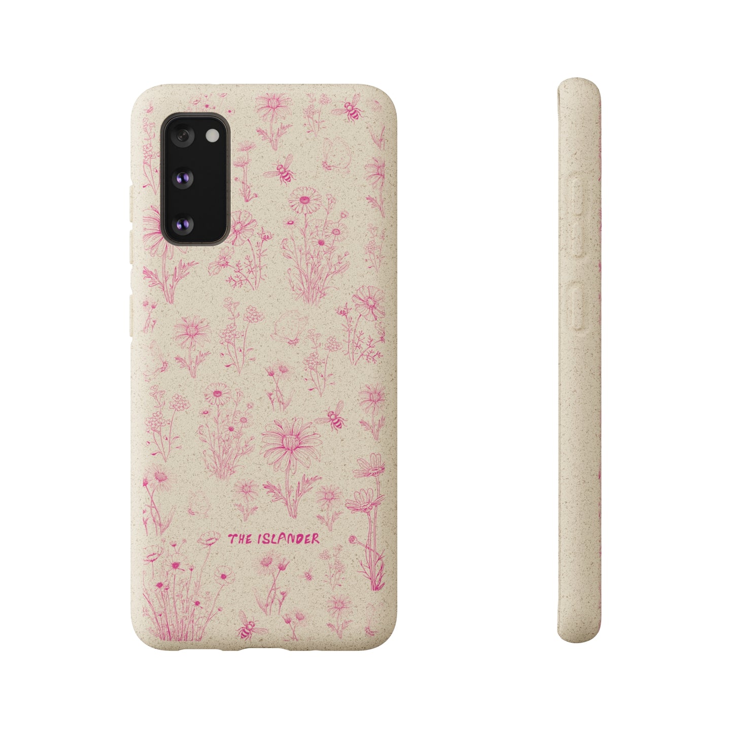 Wild Flowers - Biodegradable Phone Case - Made from Natural Materials