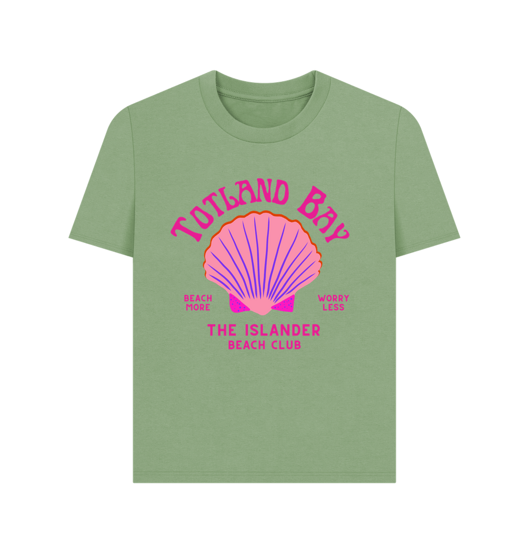 Sage Totland Bay - Pink Beach Club - Women's T Shirt