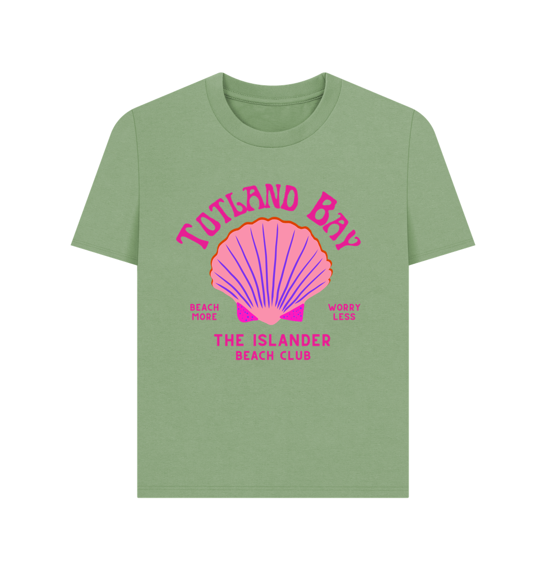 Sage Totland Bay - Pink Beach Club - Women's T Shirt