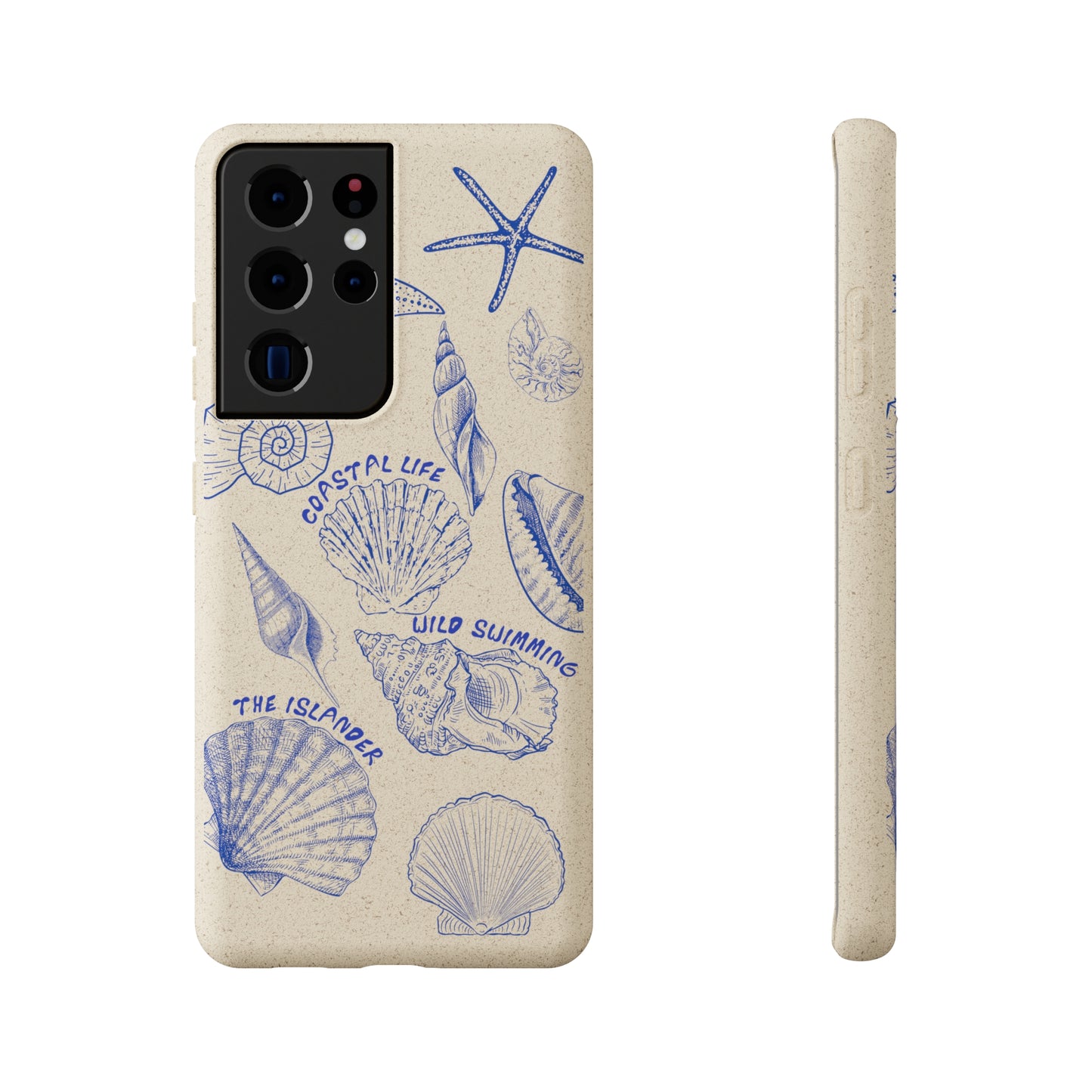 Wild Swimming Shells - Biodegradable Phone Case - Made from Natural Materials