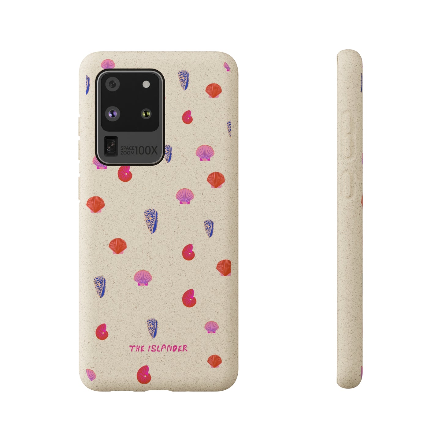 Pink Shells - Biodegradable Phone Case - Made from Natural Materials