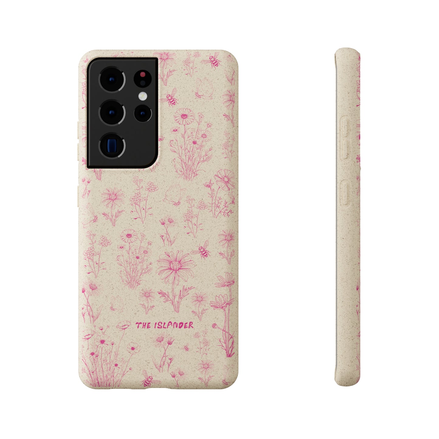 Wild Flowers - Biodegradable Phone Case - Made from Natural Materials