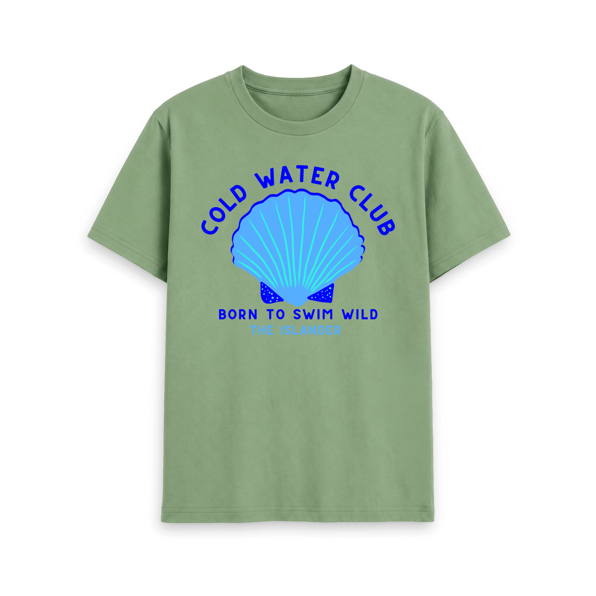 Sage Printed T-shirt Front