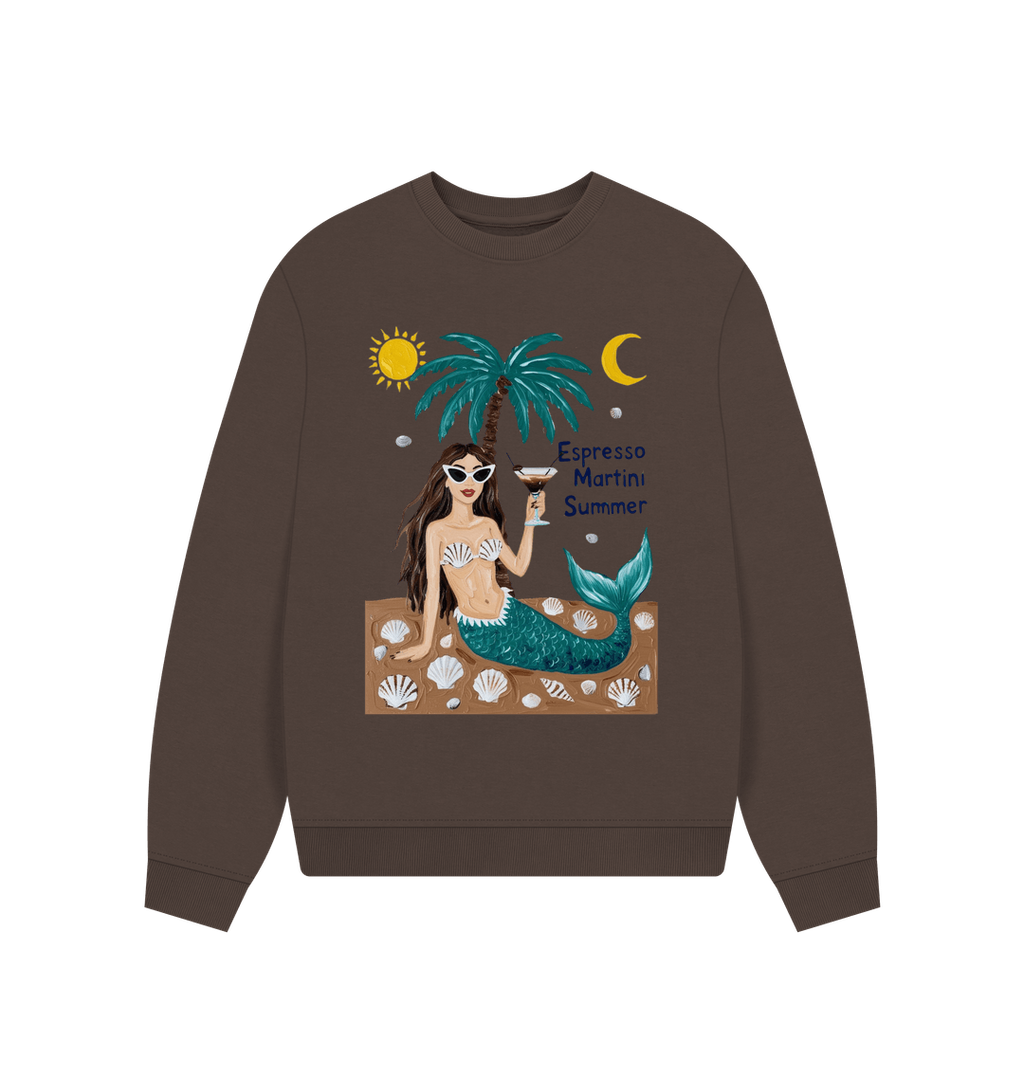 Chocolate Printed Sweater