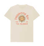 Oat Freshwater Bay - Mens\/Unisex Tshirt - Sunshine and stars - The Islander
