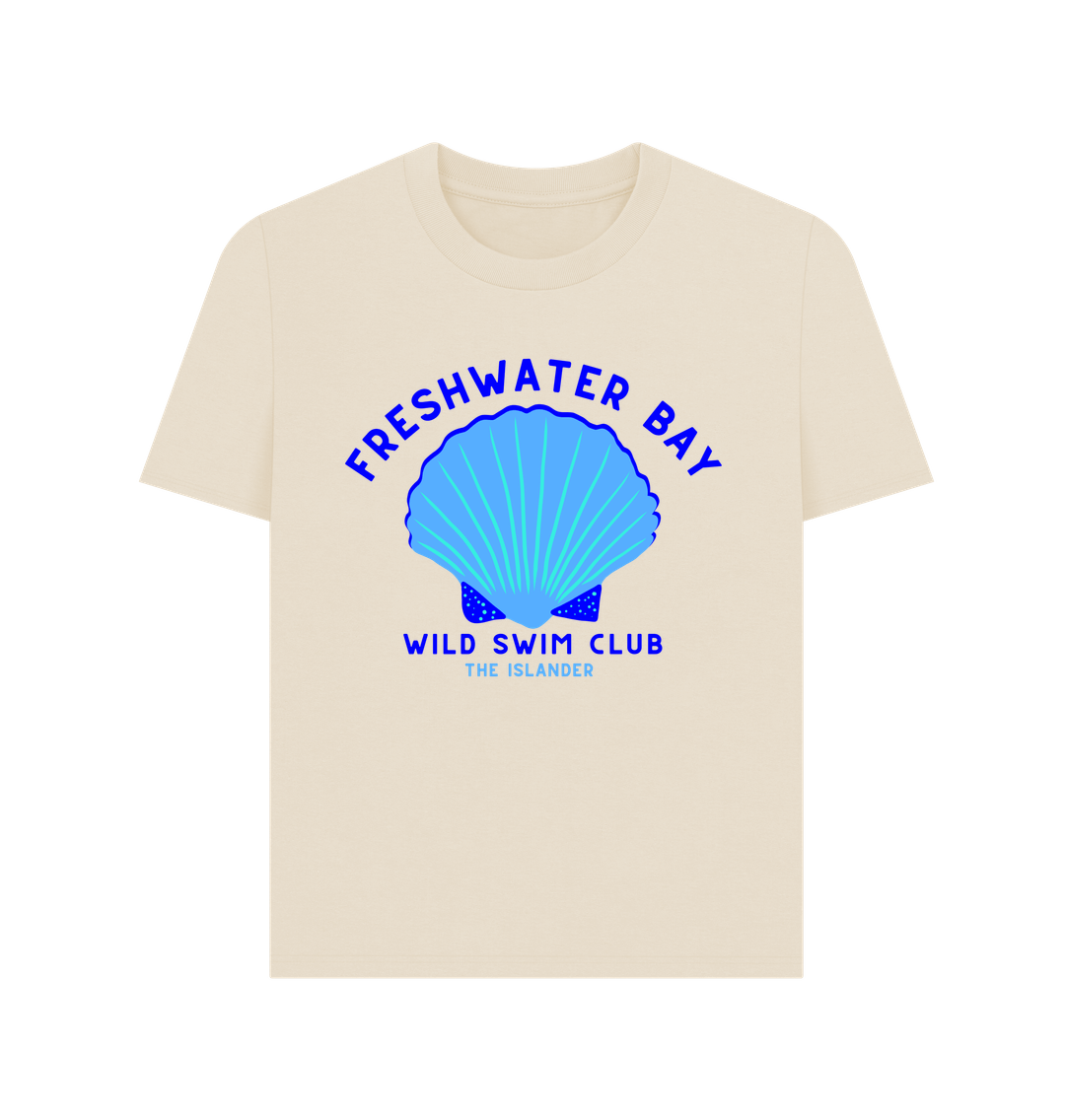 Oat Freshwater Bay - Blue Wild Swim Club - Women's T Shirt