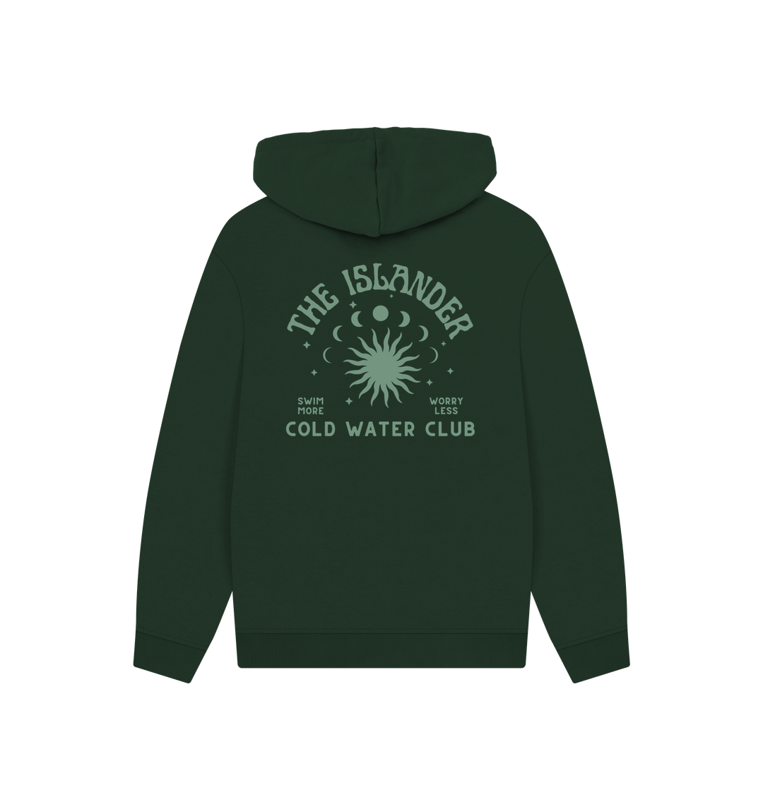 Cold Water Club - The Islander - Unisex Oversized Fit Hoodie - Organic Cotton- Printed Back & Front