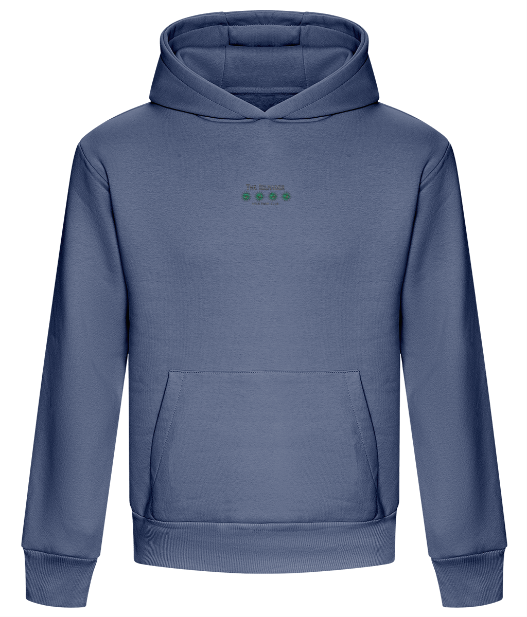 Heavyweight Premium Boxy Shape Hoodie - Wild Swim Embroidered - The Islander