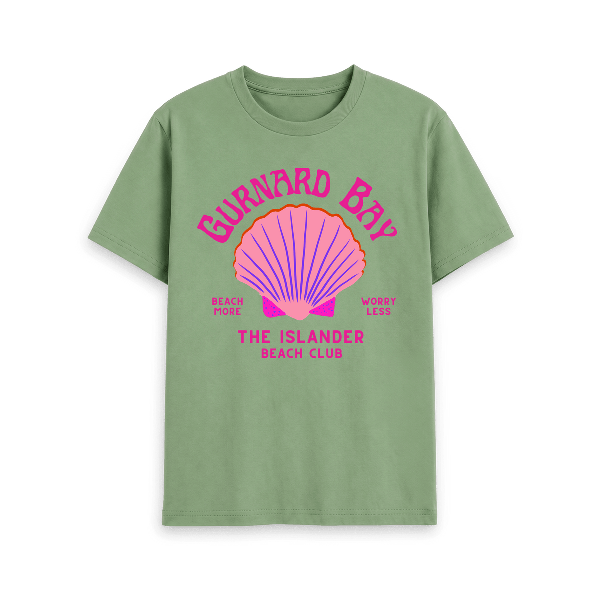 Sage Printed T-shirt Front