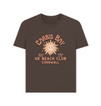 Chocolate Carbis Bay - UK Beach - Cornwall Beach - Women's T Shirt -