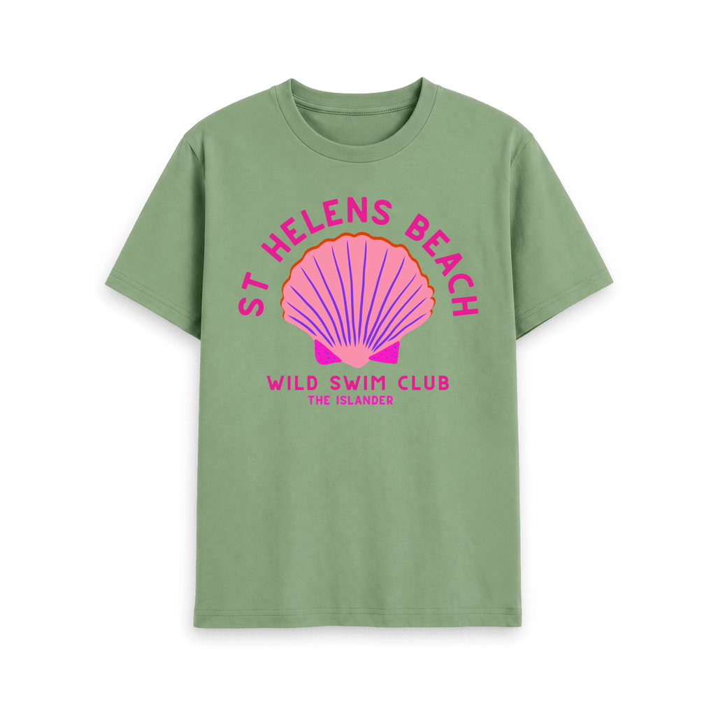 Sage Printed T-shirt Front