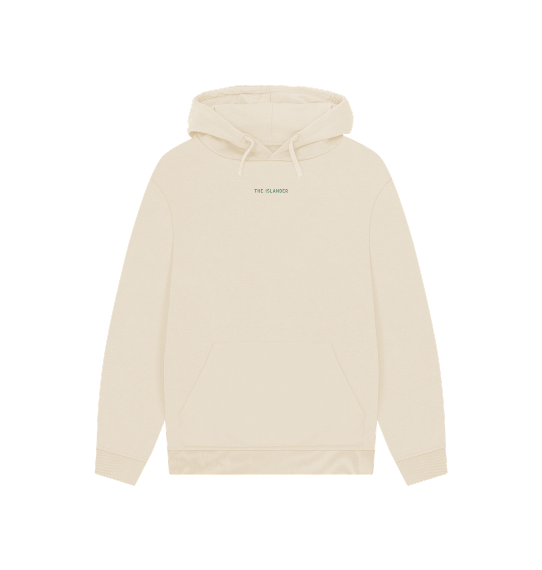 Oat Cold Water Club - The Islander - Unisex Oversized Fit Hoodie - Organic Cotton- Printed Back & Front