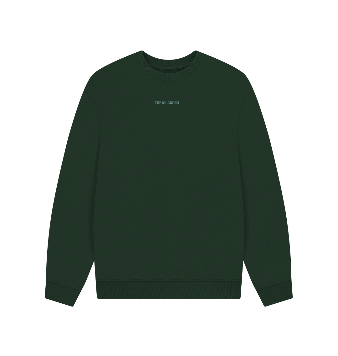 Evergreen Wild Swimming Club - Set Your Soul Free - Unisex Oversized Style Sweatshirt