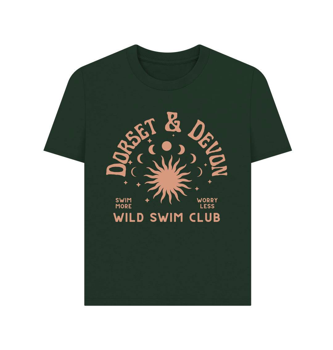 Evergreen Dorset & Devon - Wild Swim Club - Women's T Shirt