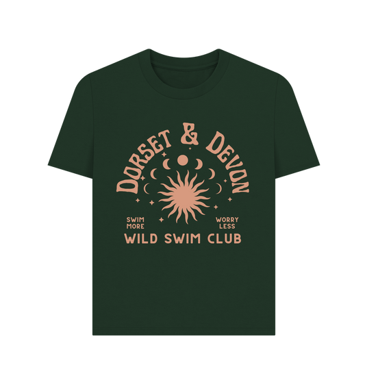 Evergreen Dorset & Devon - Wild Swim Club - Women's T Shirt