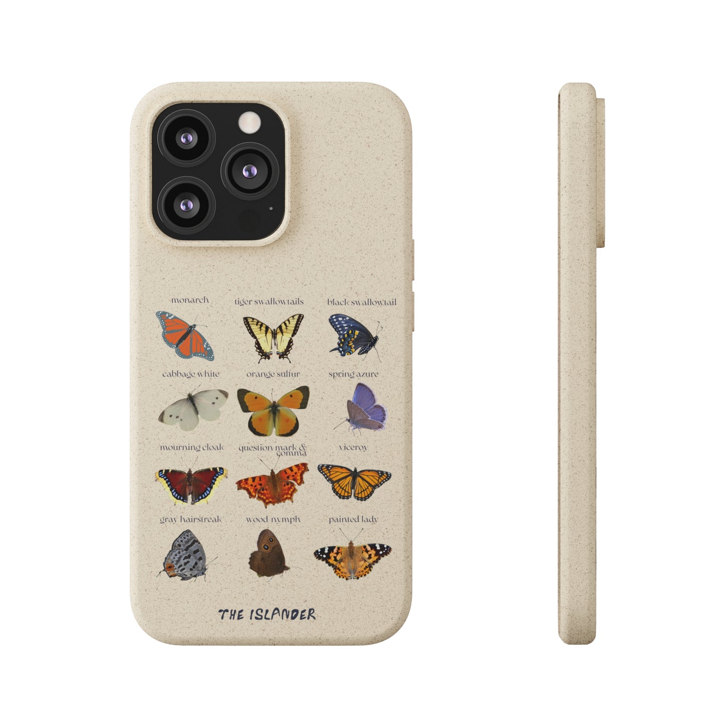 Butterflies  - Biodegradable Phone Case - Made from Natural Materials