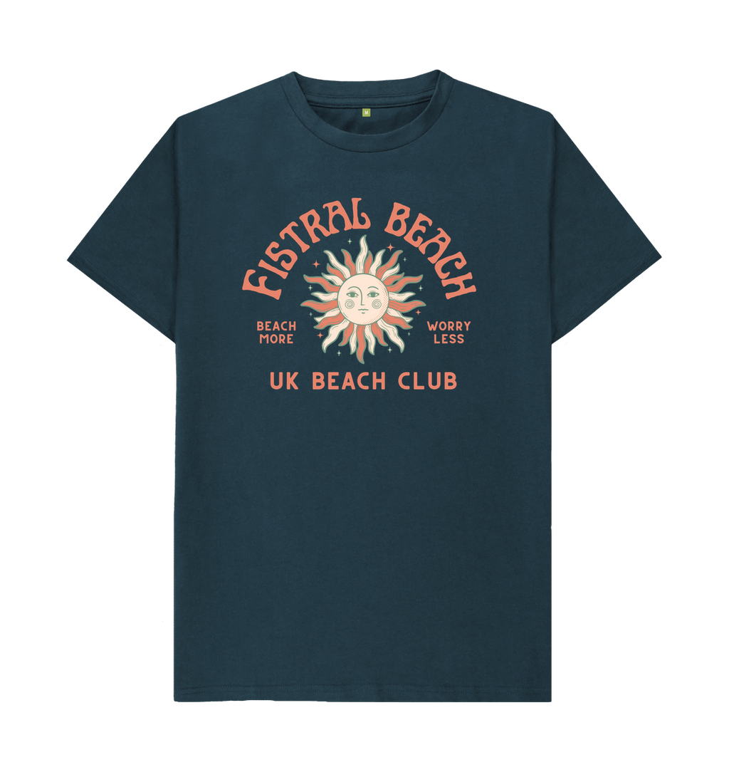Denim Blue Printed T-shirt