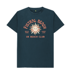 Denim Blue Printed T-shirt