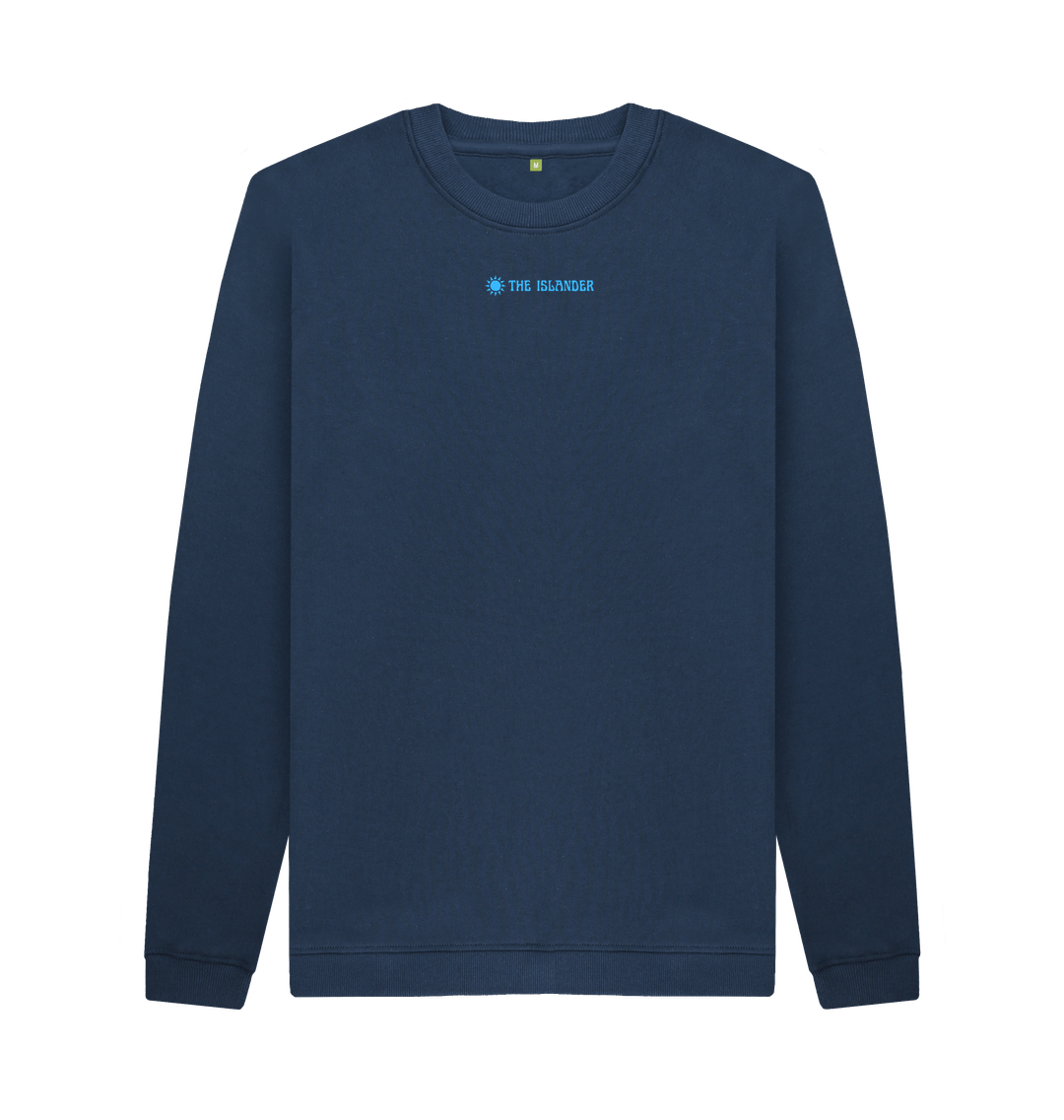 Navy Blue Freshwater Bay - Front and back design - Freshwater Bay - Unisex Sweater