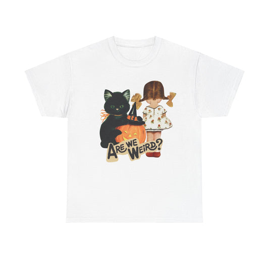 Vintage Halloween Tee, Cat Lovers Shirt, Funny Quote T-Shirt, Kitschy,  Halloween Costume Tee, Unisex Cotton Top, Gift for Her